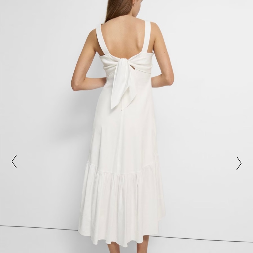 Theory White Dress